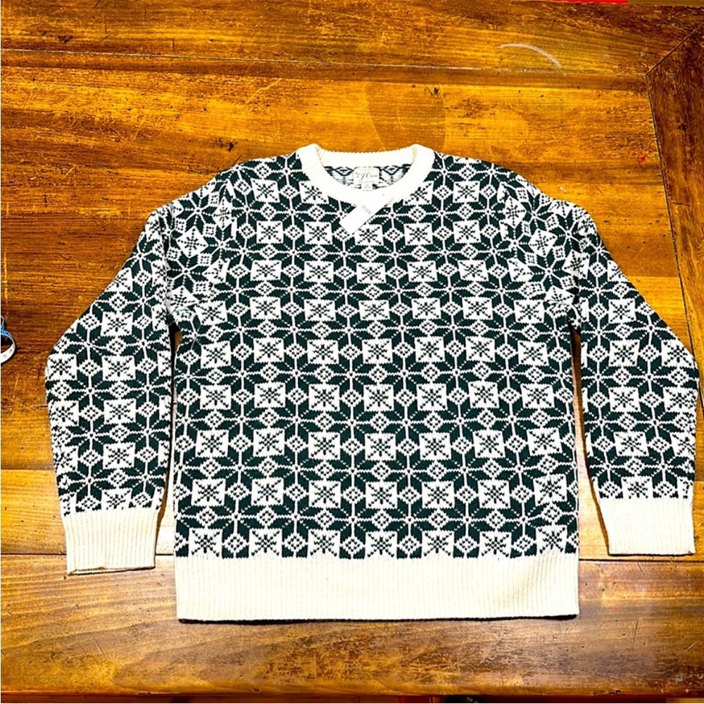 J.Crew 100% lambswool men’s sweater